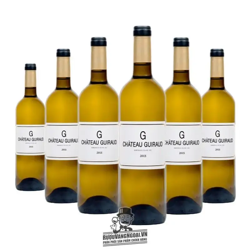 Địa chỉ bán vang phap chateau guiraud g bordeaux blanc sec giá rẻ tại Hà Nội