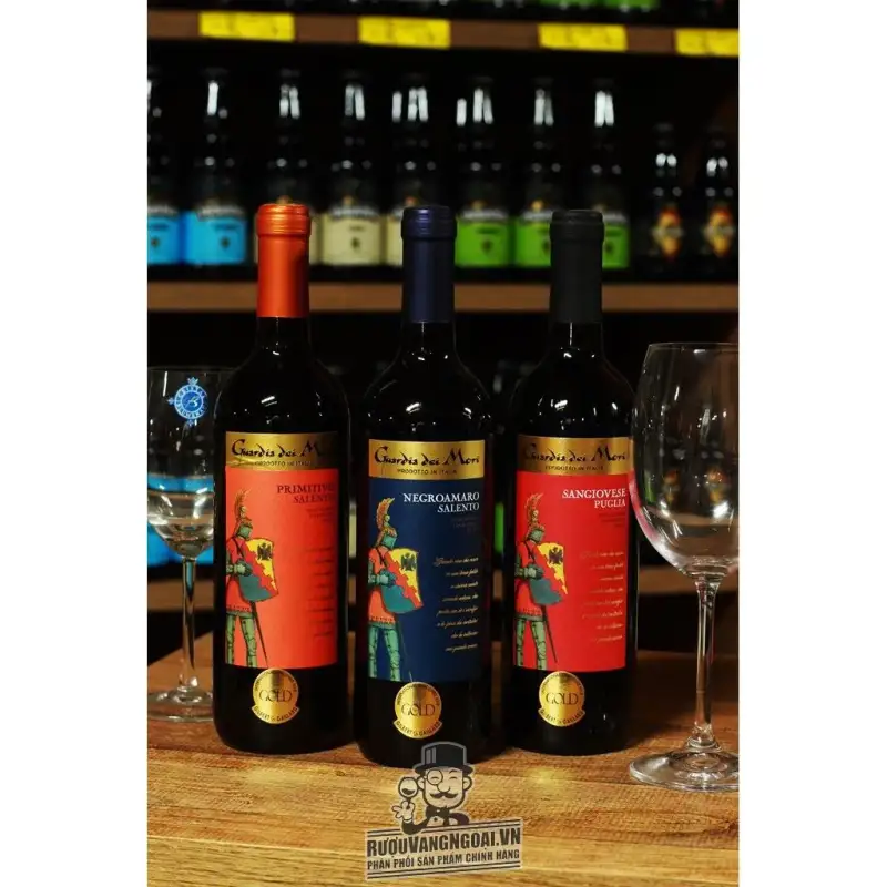Vang Ý GUARDIA DEI MORI PRIMITIVO