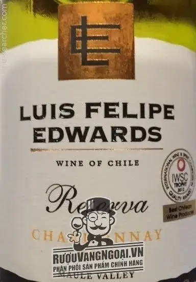Vang Chile Luis Felipe Edwards Reserva Chardonnay