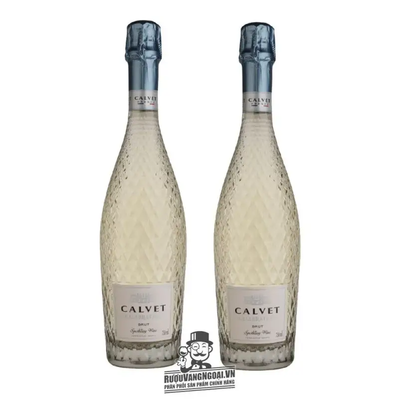 Vang nổ Pháp Calvet Celebration Brut uống ngon
