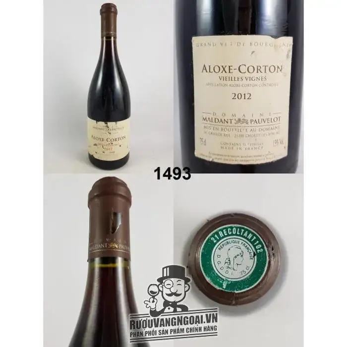 Vang Pháp DOMAINE MALDANT PAUVELOT ALOXE CORTON