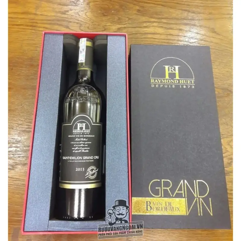 Vang Pháp Raymond Huet Bordeaux Saint Emilion Grand Cru