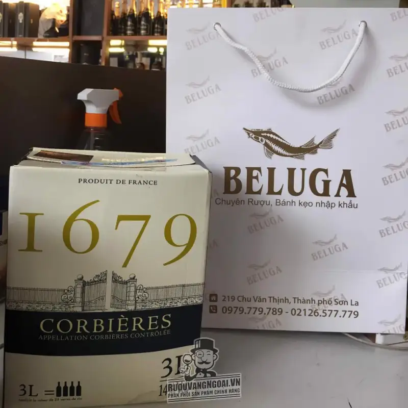 Mua vang bich phap corbieres l giá rẻ tại Sài Gòn