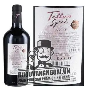 Rượu vang Falesco Tellus Syrah Lazio