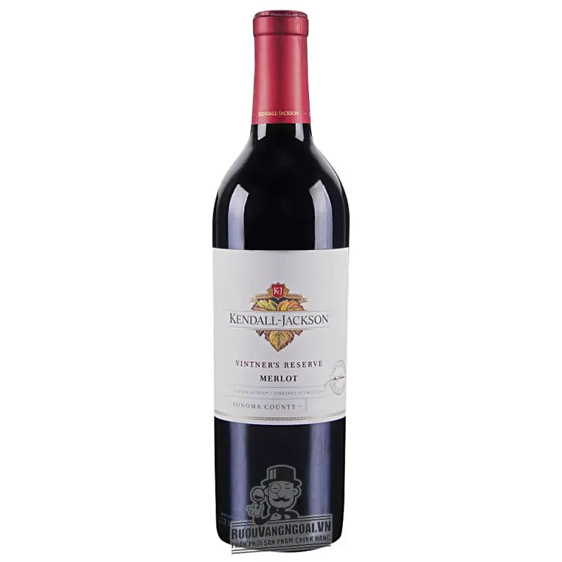 Rượu vang Kendall Jackson Vintners Reserve Merlot Sonoma cao cấp