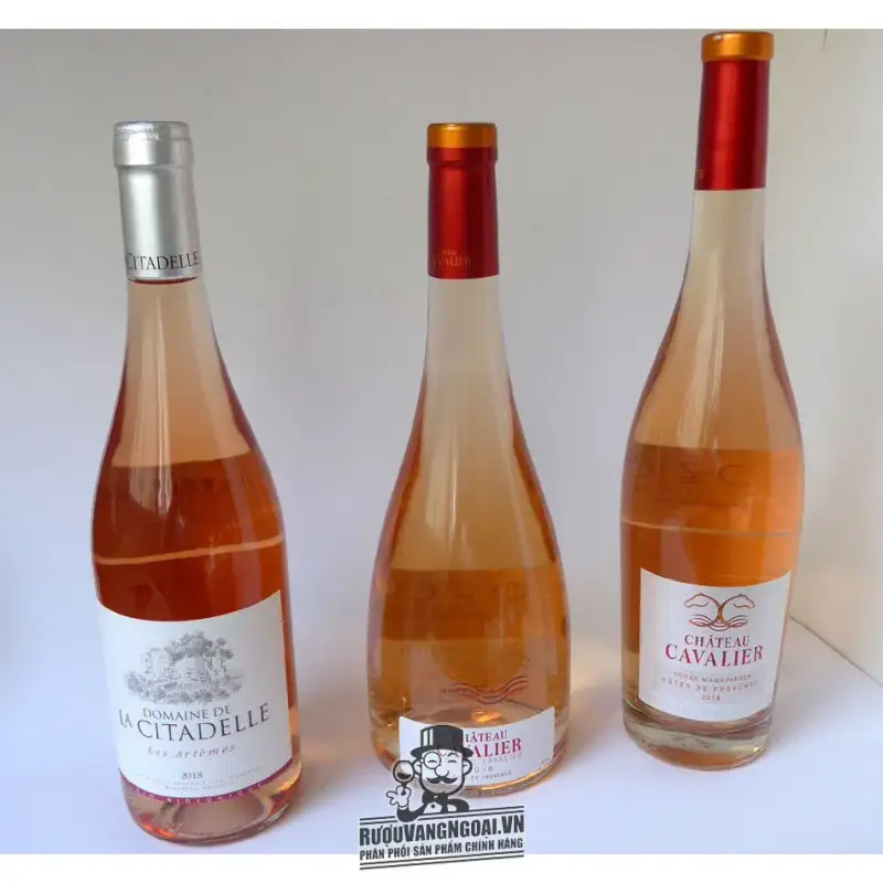 Vang Pháp Chateau Cavalier Cuvee Marafiance Rose