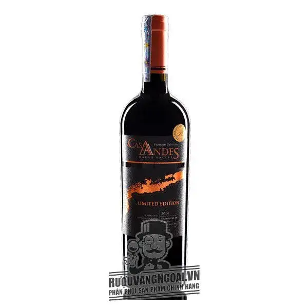 Vang Chile Cas Andes Limited Edition