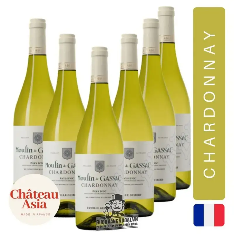 Vang Pháp Moulin de Gassac Chardonnay