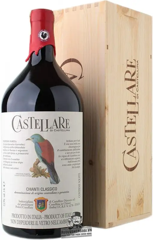 Wine Castellare di Castellina, Chianti Classico DOCG, 2015, wooden ...