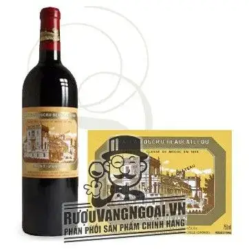 Rượu Vang Pháp CHÂTEAU DUCRU BEAUCAILLOU Saint Julien