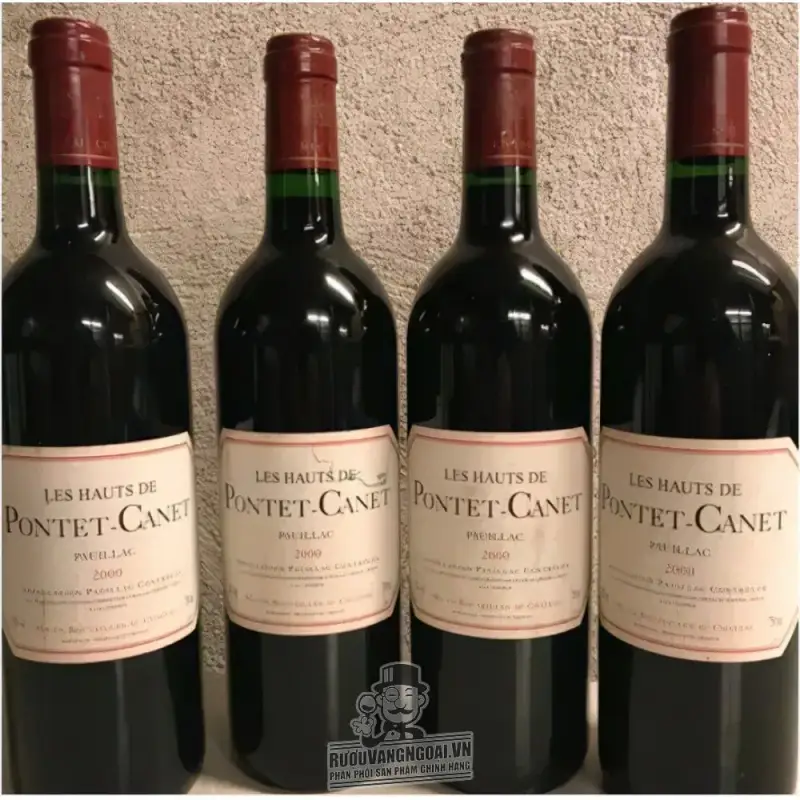 vang phap les hauts de pontet canet pauillac giá bao nhiêu