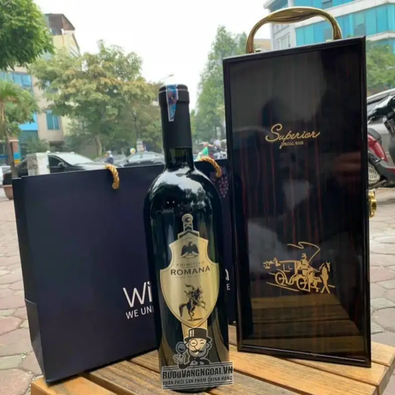 Địa chỉ mua ruou vang romana primitivo chinh hang giá rẻ nhất