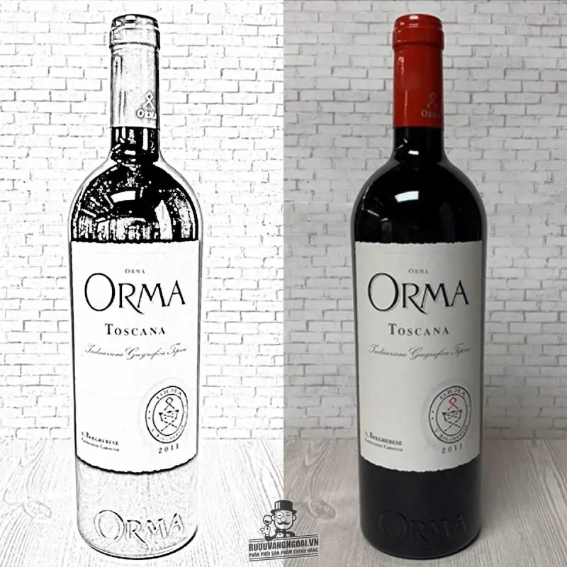 Vang Ý Orma Toscana