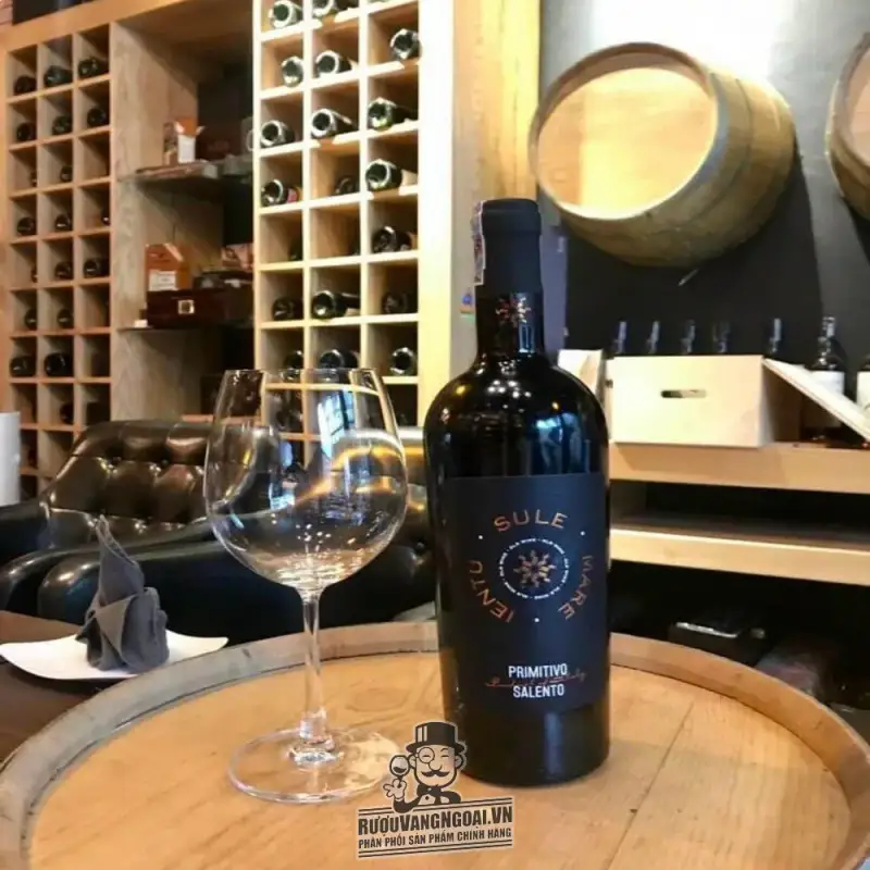 Rượu Vang Ý SULE MARE IENTU PRIMITIVO SALENTO uống ngon