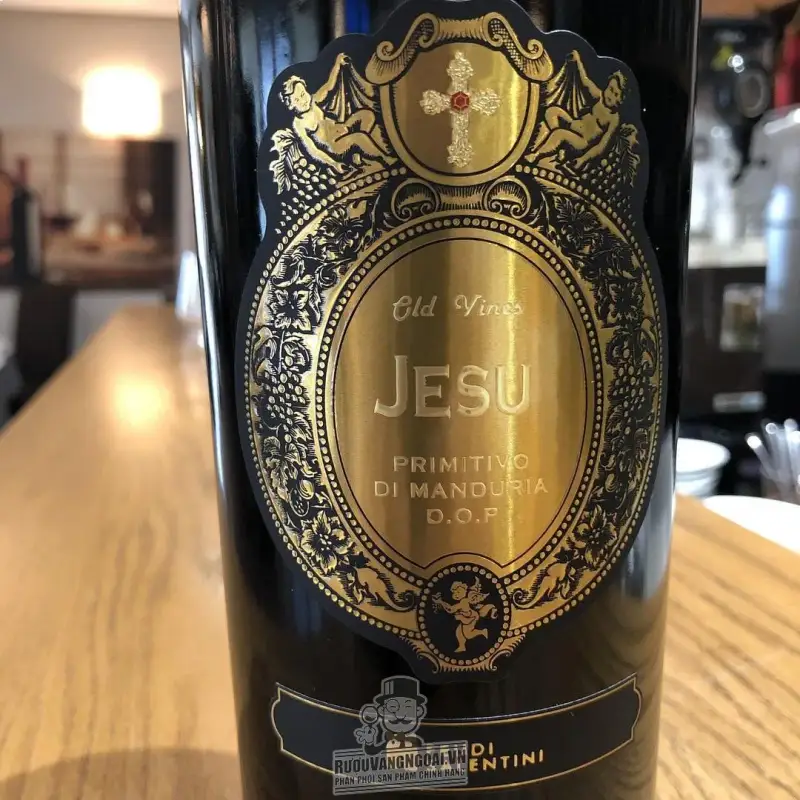 Vang Ý JESU PRIMITIVO DI MANDURIA 18,5 VOL