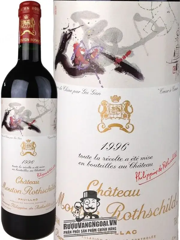 Vang Pháp CHATEAU MOUTON ROTHSCHILD PAUILLAC 1996
