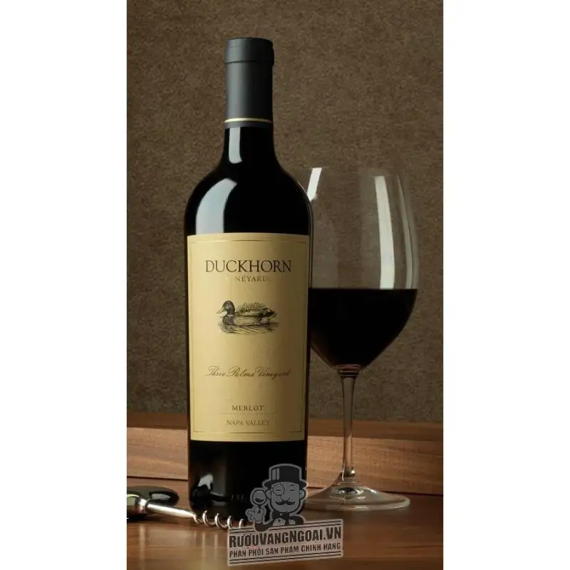 Vang Mỹ Duckhorn Three Palms Vineyard Merlot Napa Valley