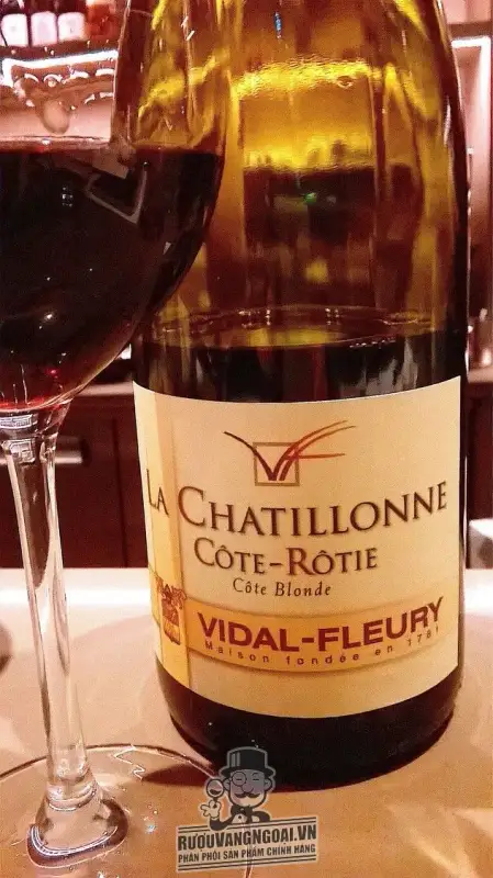 Vang Pháp LA CHATILLONNE COTE ROTIE VIDAL FLEURY