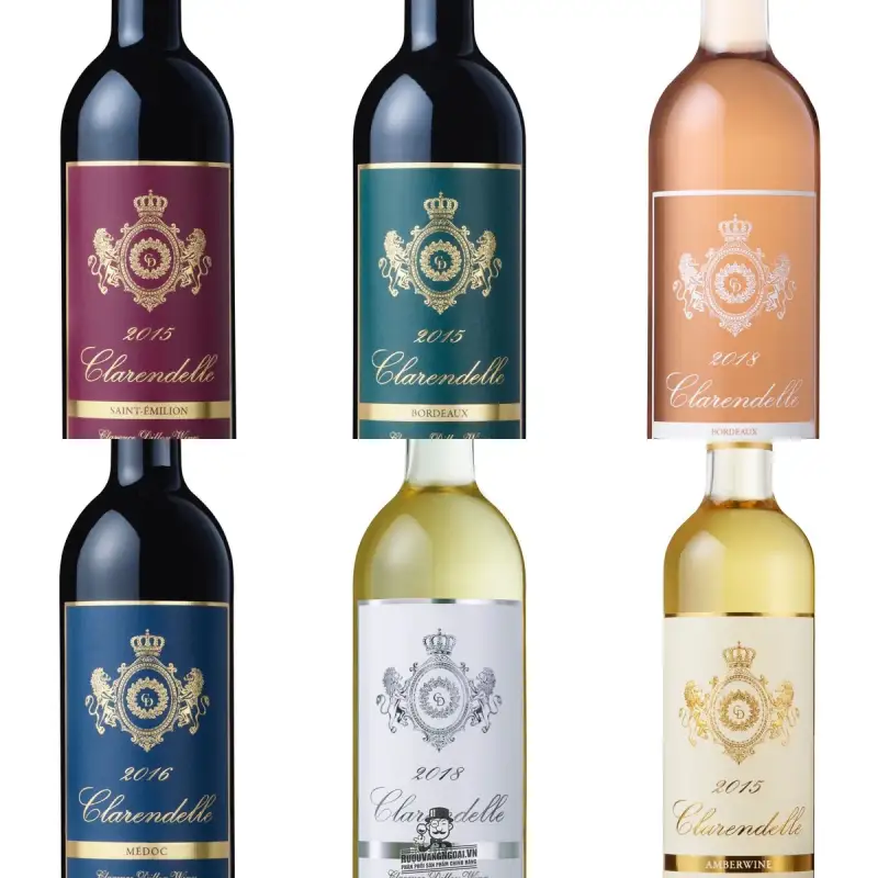 Rượu Vang Pháp CLARENDELLE BORDEAUX HAUT BRION (ĐỎ - TRẮNG)