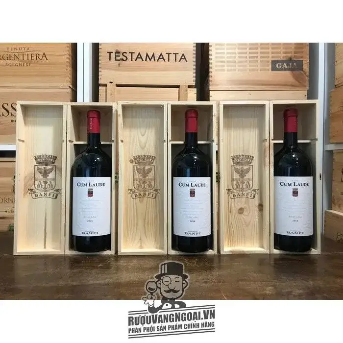 Vang Ý Castello Banfi Cum Laude Toscana