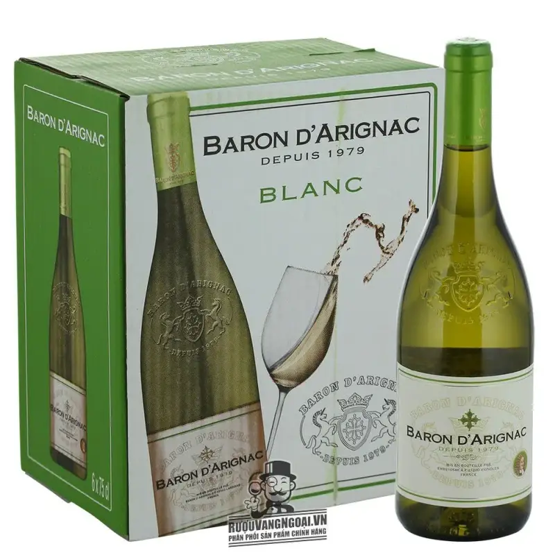 vang phap baron darignac depuis giá bao nhiêu