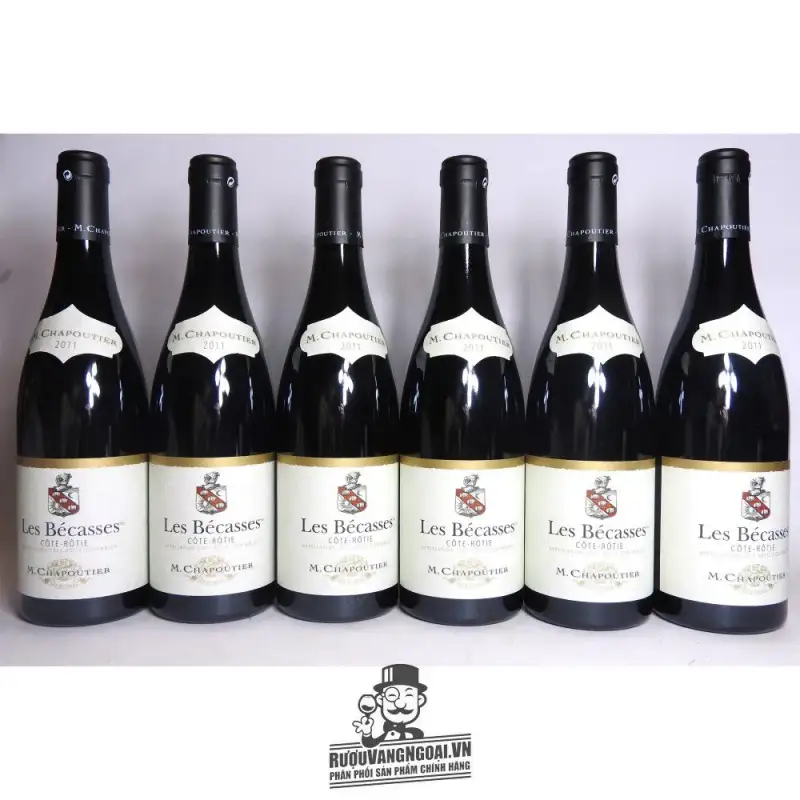 Địa chỉ bán vang phap les becasses cote rotie mchapoutier giá rẻ nhất