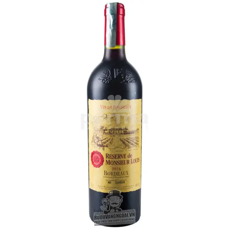 Vang Pháp Monsieur Louis Bordeaux uống ngon