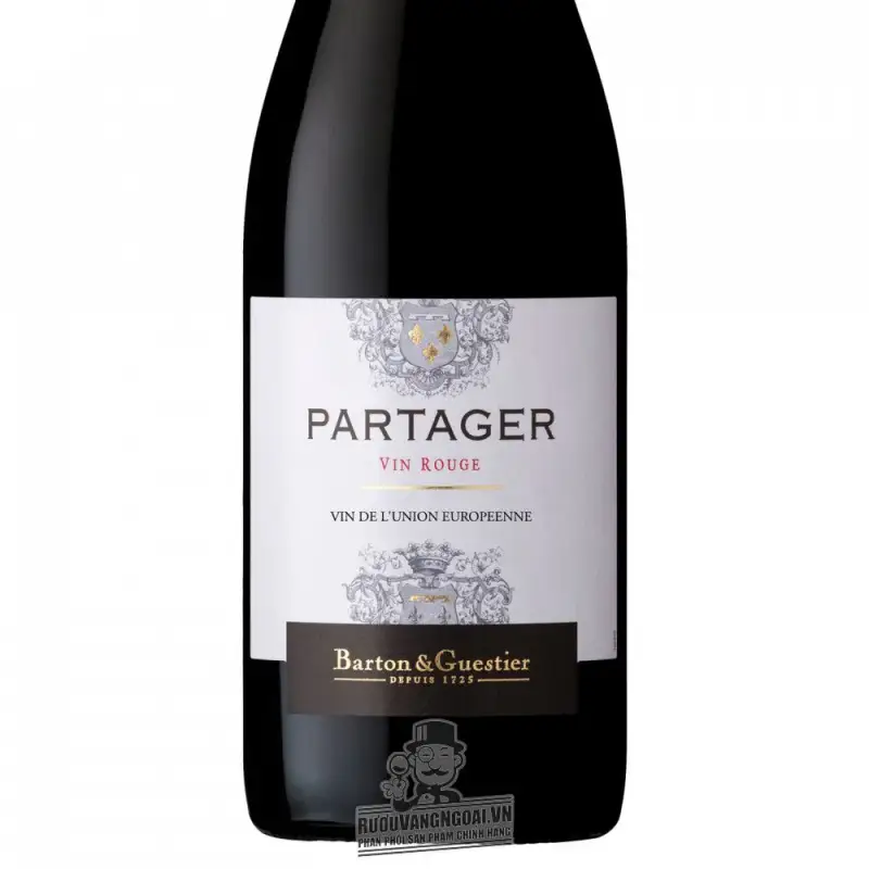 vang phap barton guestier partager red white giá bao nhiêu