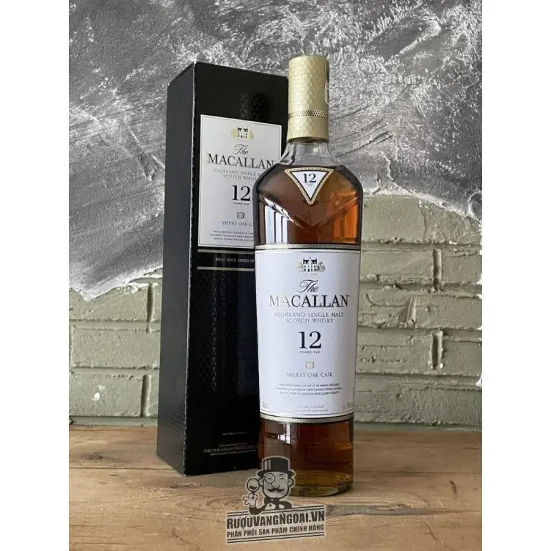Mua ruou macallan sherry oak giá rẻ tại Sài Gòn