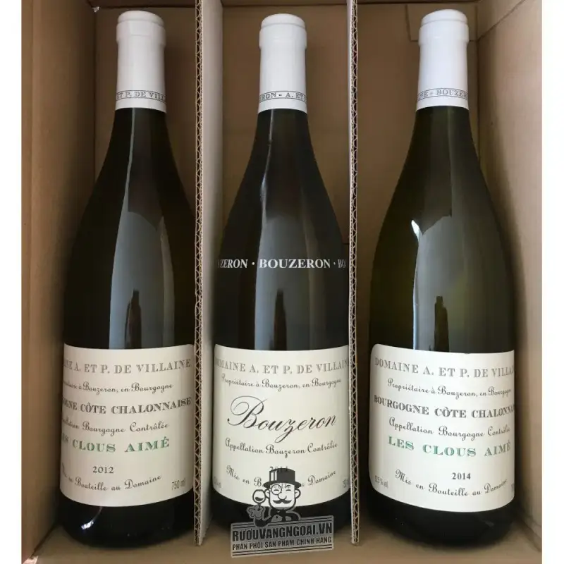 vang phap domaine a et p de villaine les clous aime giá bao nhiêu