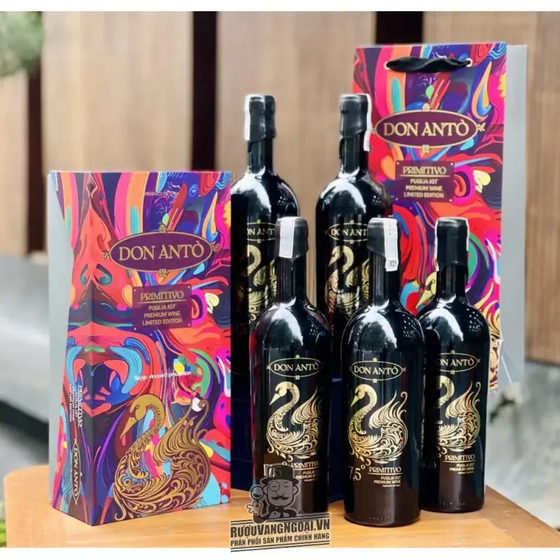 VANG Ý 16,5 ĐỘ DON ANTO PRIMITIVO thượng hạng