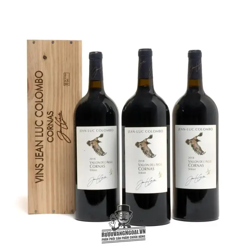 vang phap jean luc colombo cornas le vallon de l aigle giá bao nhiêu