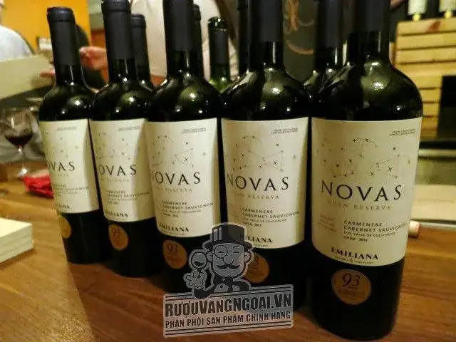 Vang Chile NOVAS Gran Reserva Cabernet Sauvignon