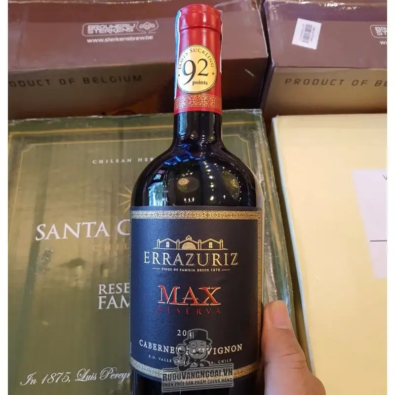 Vang Chile ERRAZURIZ MAX RESERVA BLEND