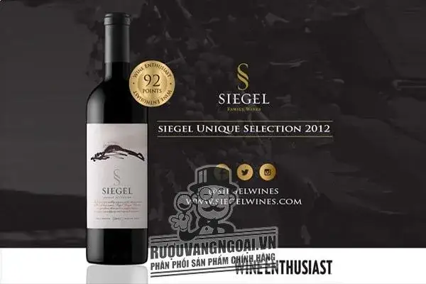 Rượu Vang Chile SIEGEL UNIQUE SELECTION
