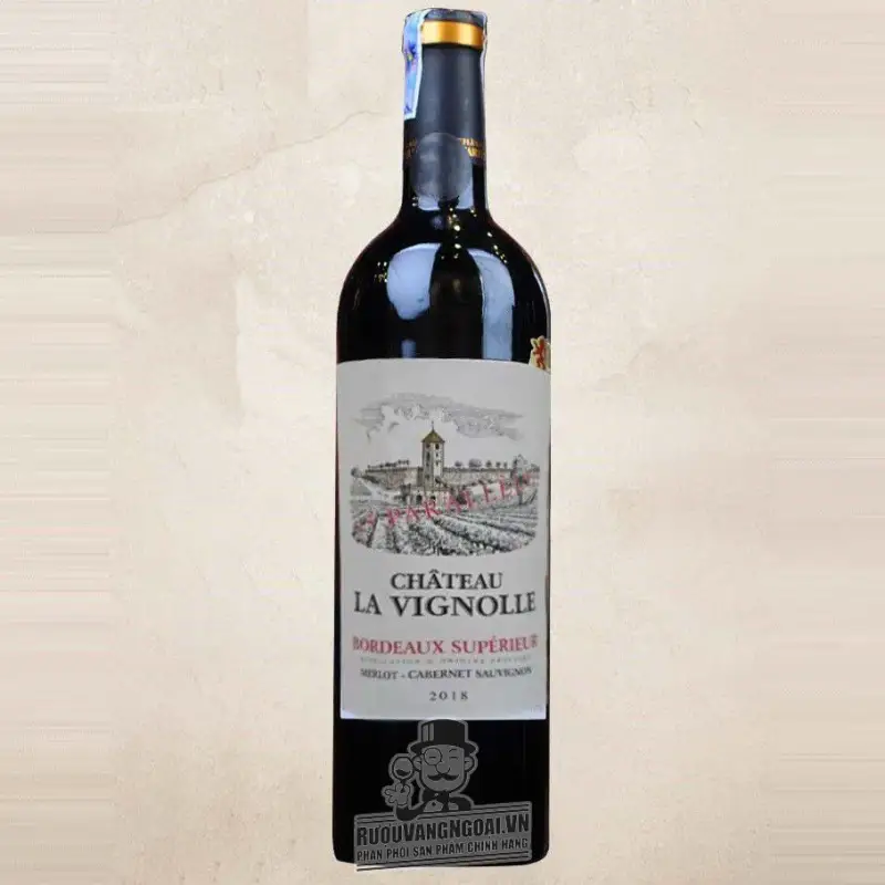 Rượu Vang Pháp Chateau La Vignolle Bordeaux Superieur uống ngon