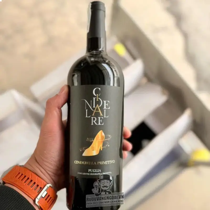 Rượu Vang Ý Cinderella Primitivo Puglia uống ngon