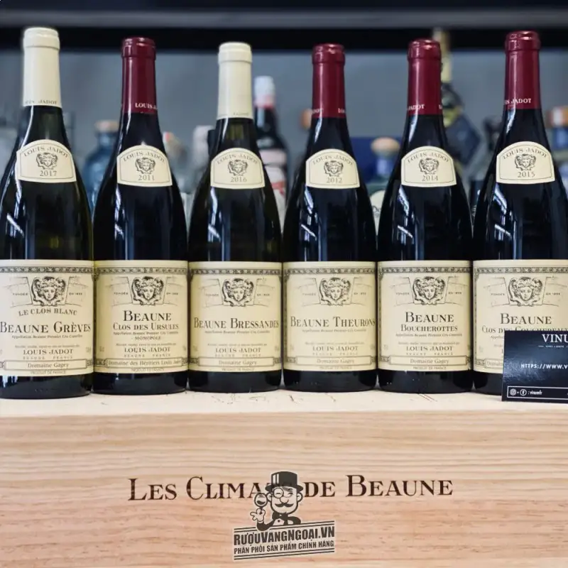 Mua vang phap beaune boucherottes louis jadot giá rẻ tại Hà Nội