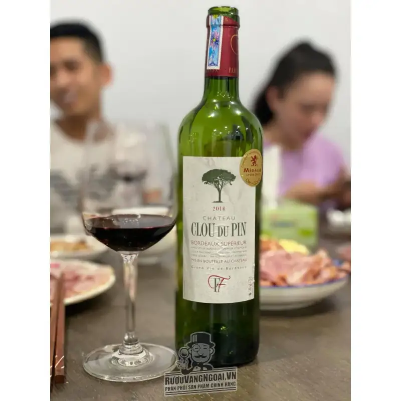 Mua vang phap chateau clou du pin bordeaux superieur red white giá rẻ tại Sài Gòn