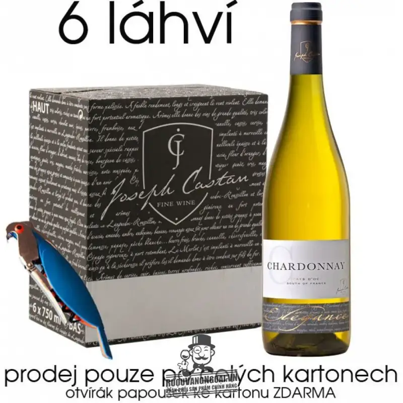 Mua vang phap pays doc elegance chardonnay giá rẻ tại Sài Gòn