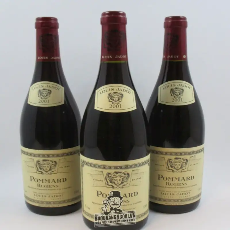vang phap pommard les rugiens premier cru louis jadot giá bao nhiêu