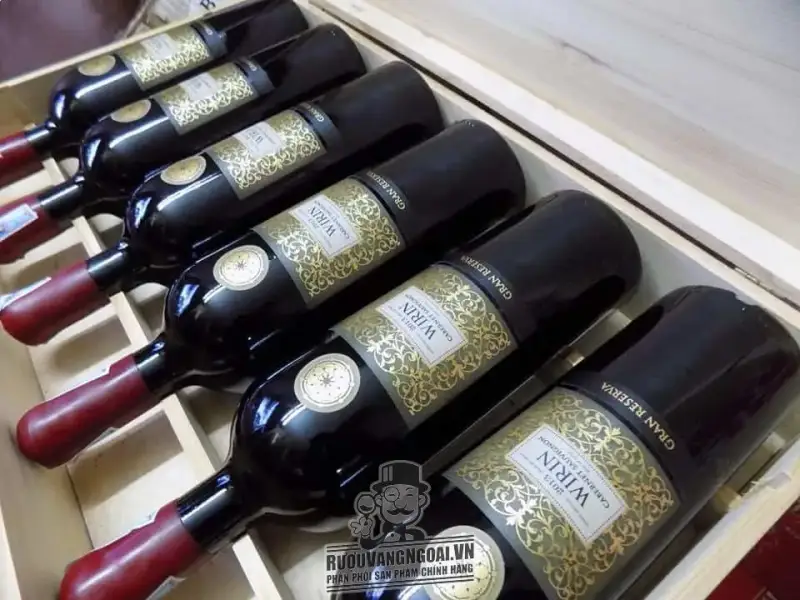 Vang Chile WIRIN GRAN RESERVA Cabernet Sauvignon