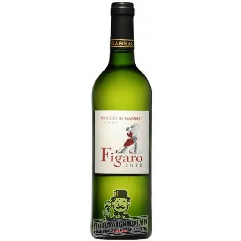 Vang Pháp Moulin de Gassac Figaro Blanc uống ngon