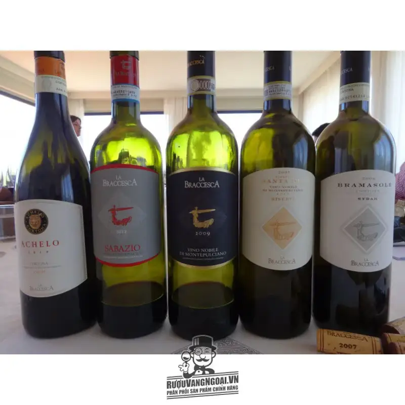 Mua vang y la braccesca sabazio rosso di montepulciano giá rẻ tại Hà Nội