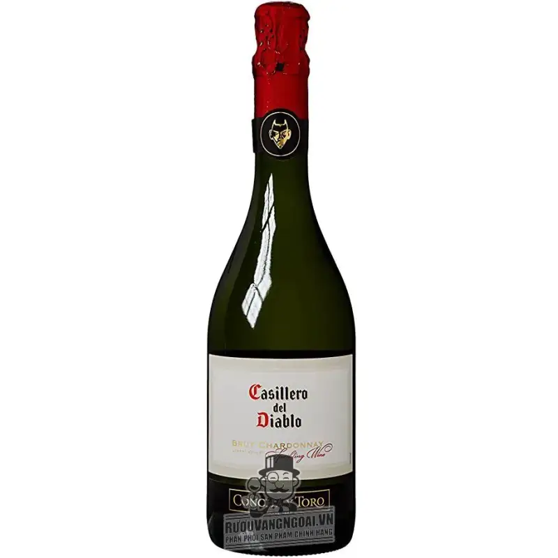 Vang Chile Casillero Del Diablo Brut Sparkling Chardonnay