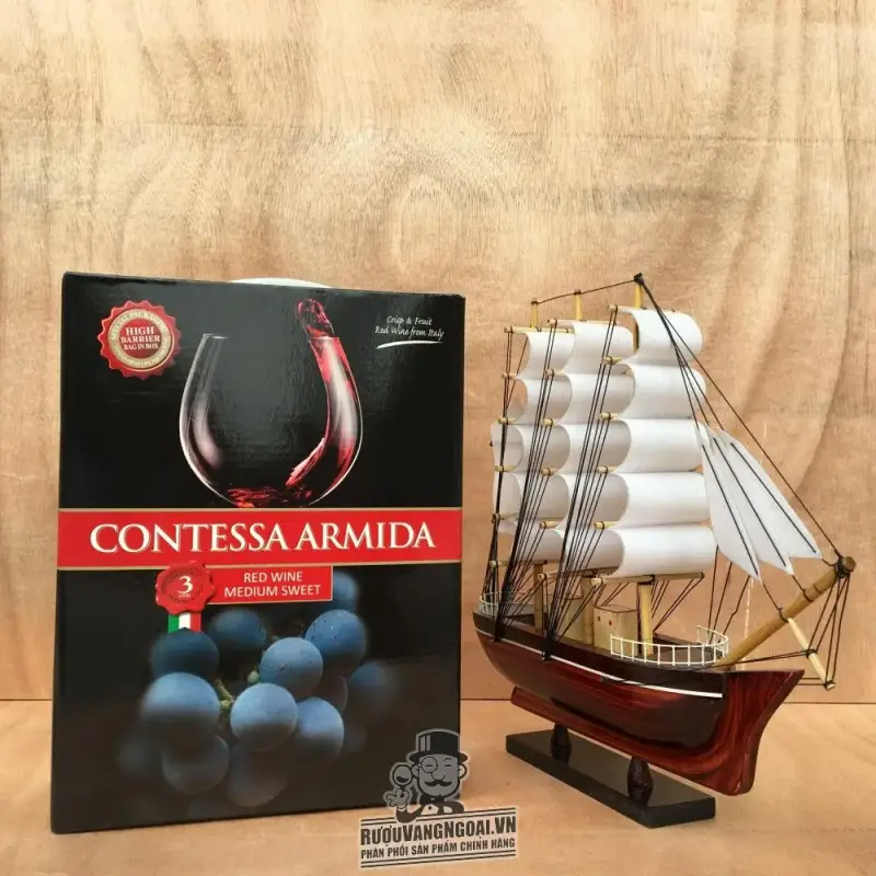Vang Bịch Ngọt CONTESSA ARMIDA 3L