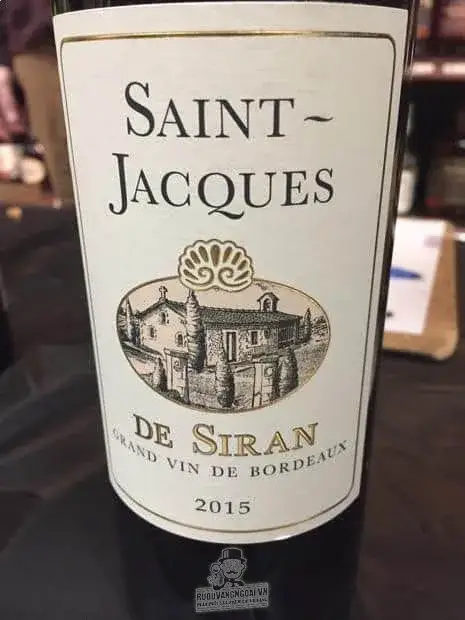 Vang Pháp Saint Jacques de Siran