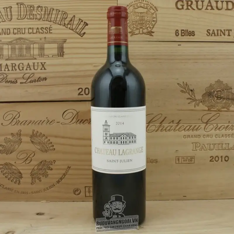 Rượu vang Pháp Saint Julien Chateau Lagrange