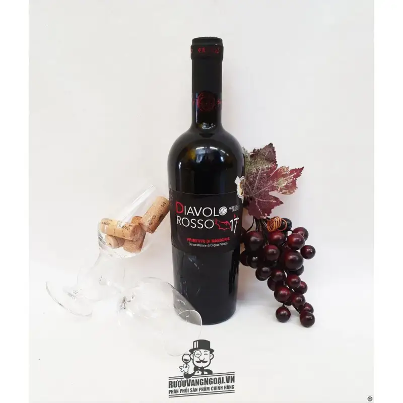 Địa chỉ bán vang y do diavolo rosso primitivo di manduria giá rẻ tại Sài Gòn