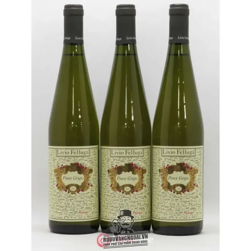 Vang Ý Pinot Grigio Livio Felluga Friuli Colli Orientali Hảo hạng